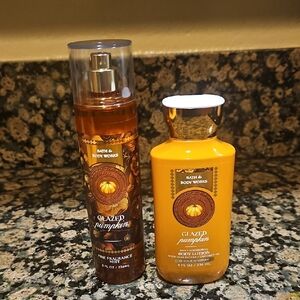 Bath & Body Works Glazed Pumpkin Body Care Set